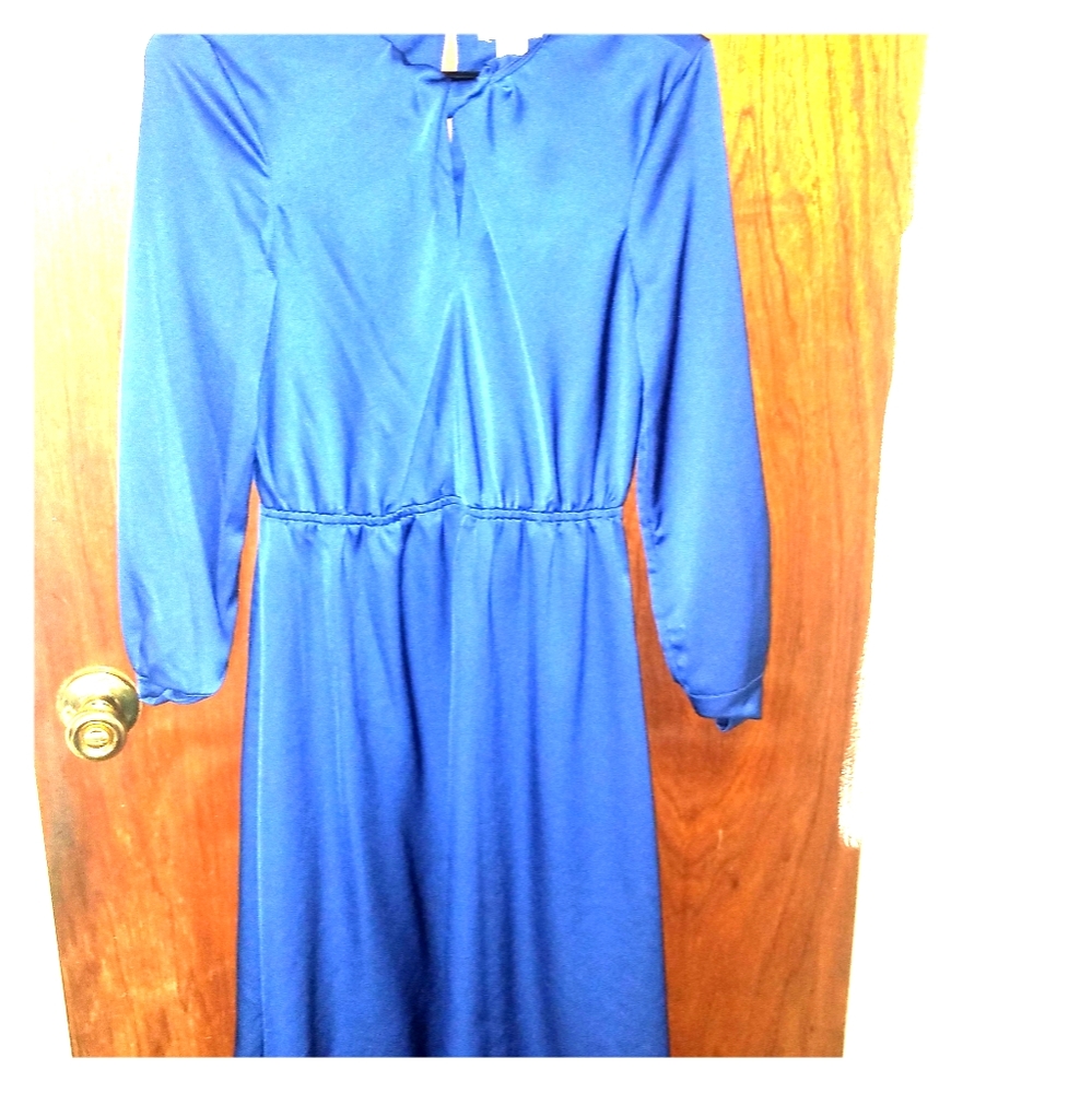 Blue dress